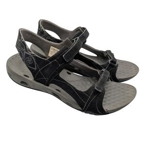 Columbia Sandals Black Womens Techlite Strappy Hiking BL4486-010 - Size 7